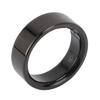Smart Health Ring Women Men Fitness Tracker Step Counting Sleep Sports Recording IP68 Water Proof KR3 Black Size
