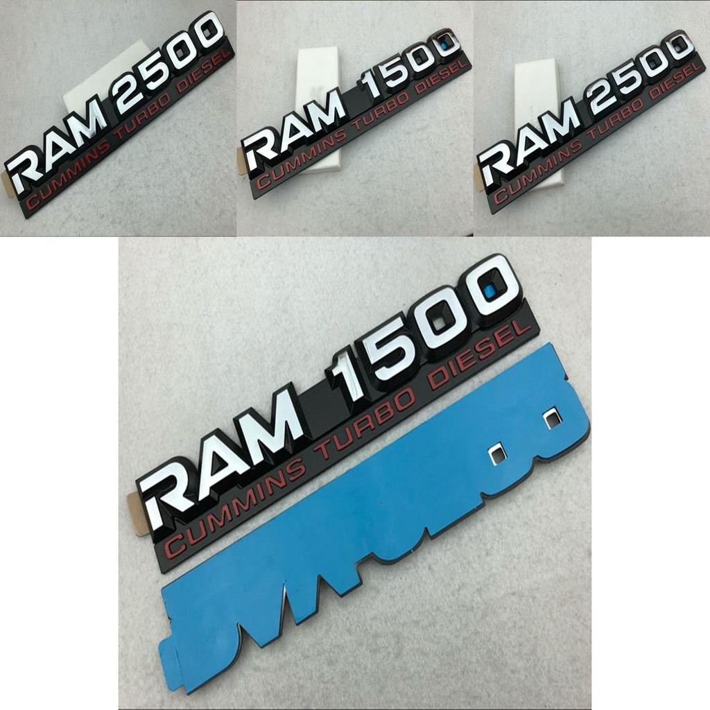 Ram 1500 2500  3500 Heavy Duty Car Tag Ram Truck Refit Sticke Car