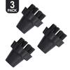 Nylon Bristle Brush Kit For Vaporetto Steam Cleaners – 3/6-Piece Set, Fits Lecoaspira, Unico And For VAPORETTO Pro Models
