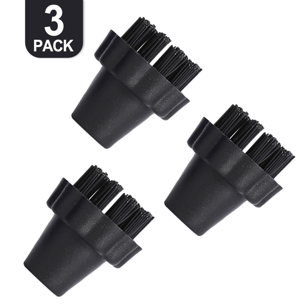 Nylon Bristle Brush Kit For Vaporetto Steam Cleaners – 3/6-Piece Set, Fits Lecoaspira, Unico And For VAPORETTO Pro Models
