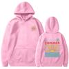 Women's Fashion Women's Lightweight Long Sleeve Pullover With Pockets Preppy Graphic Hoodie