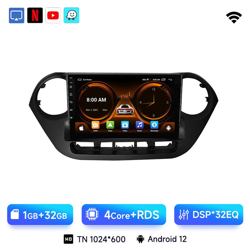 9" Car Radio For Hyundai Grand I10 I 10 2013 2014 2015 2016 2017 2018 Android 13 Carplay Auto Multimidia Video Player Head Unit