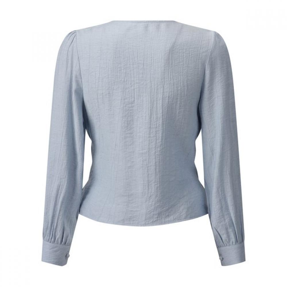 Ggpx Long Sleeve Smoke Blouse  Gq3sh051f 