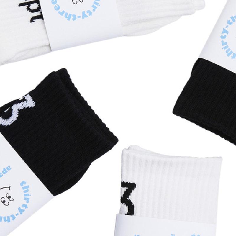 33apartment 33apt X Votta Sports Socks (black)