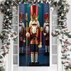 Nutcracker Soldier Linings For Christmas Doors Christmas Decorations Door Cover 2026 Xmas 2026 New Year Outdoor Garden Decors