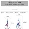 Classic Stork Nail Art Crane Embroidery Cutters Scissors Shears Tailor Scissors Sewing Tool