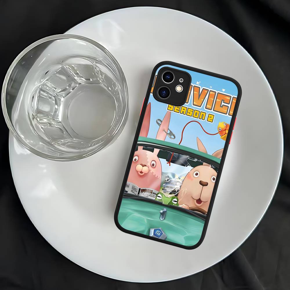 

Anime U-USAVICH Phone Case For iPhone 16e 16 15 14 13 12 11 Pro Max X XS Max Plus Matte Clear iphone 15