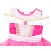 Aurora Princess Dress with Crown and Scepter 5-6 Years 120 Cm Pink Costume Set