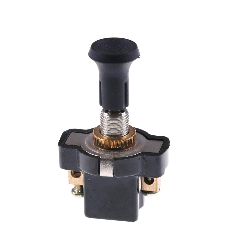 High performance On-Off Long Push Pull Switch 12V Screw Terminals
