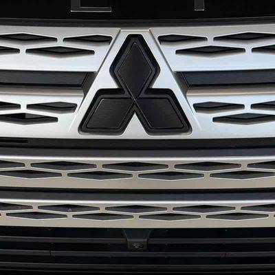 Σετ 2 Εμπρός και Πίσω Σήματα για Mitsubishi Delica D5, Προσαρμοσμένο Κάθισμα, Μαύρο με Γραμμές (Hairline Black), Προ-κομμένα για Κάθε Μοντέλο [001+005]