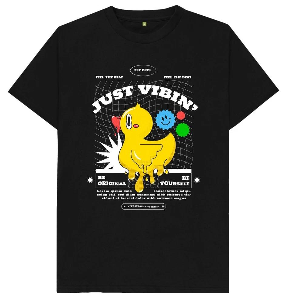 Just Vibin Be Original Be Yourself Feel The Beat T Shirt S