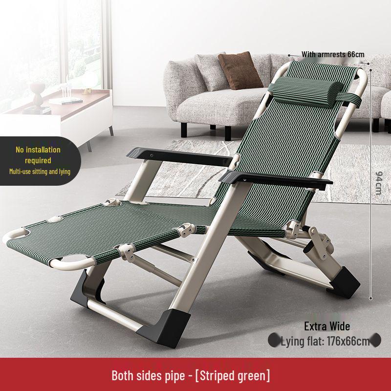 Reclining Foldable Lounge Chair for Napping, Office, or Home Use