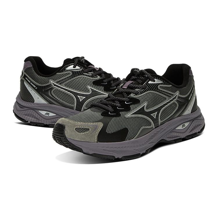 Mizuno Racer S Water-Resistant New Material Shock Absorption Non-Slip Wear-Resistant Breathable Low-Top Running Shoes Unisex Running Shoes D1GH243503