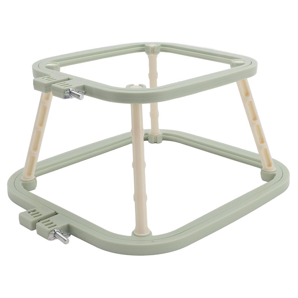Double Layer Embroidery Frame Stitch Hoop Stand Adjustable Integrated ABS Needlework Holder Tool