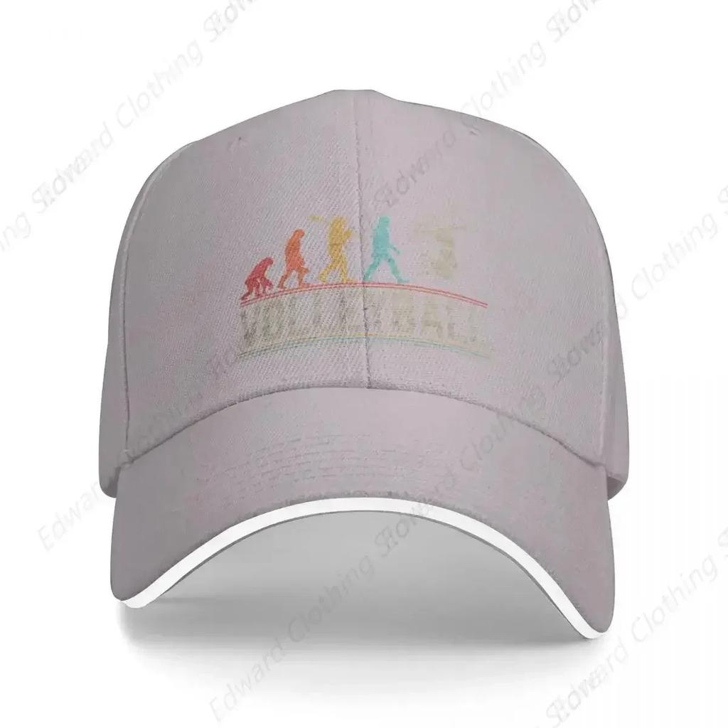 New Volleyball Evolution of Man Funny Volleyball Player Vintage Baseball Cap Kids Hat Sports Caps Hats Woman Men's