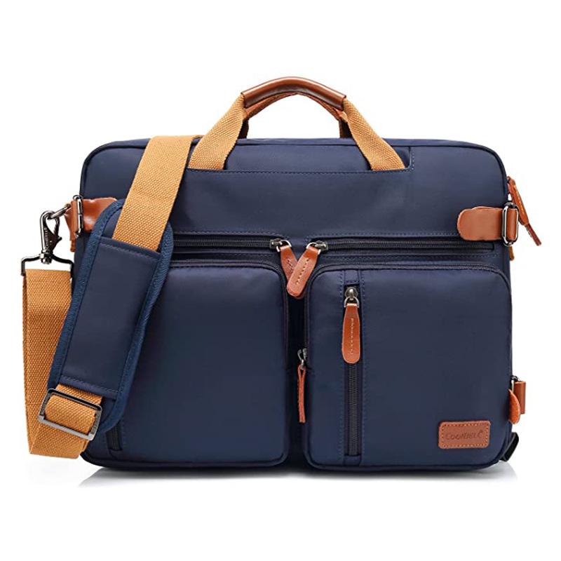 Mångsidig Canvasryggsäck för Män med Hög Kapacitet