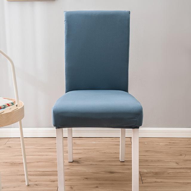 24 Color High High-grade Elastic Chair Cover Home Use Chair Cover Restaurant Hotel Universal Chair Cover Removable Machine Washable Cover