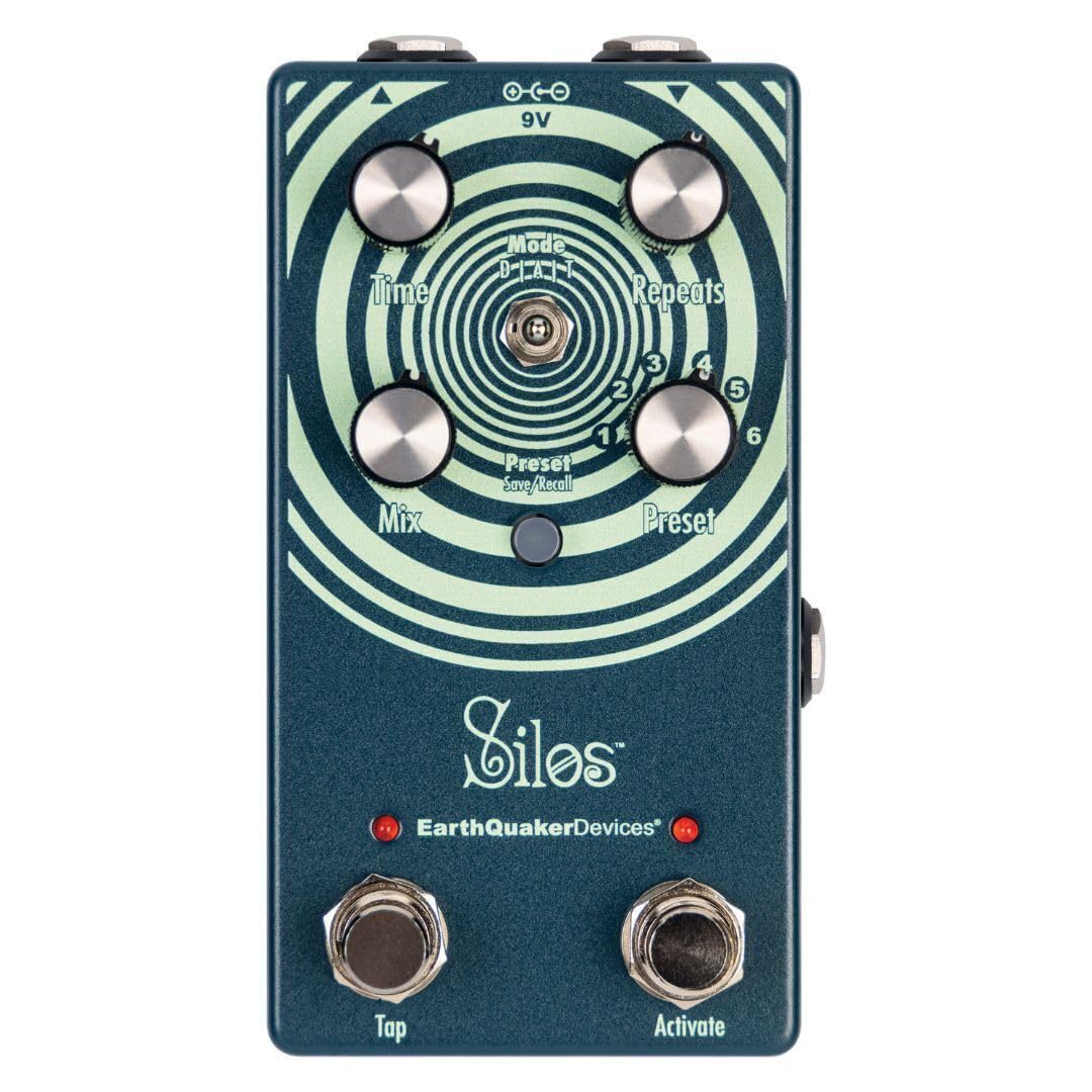 

EarthQuaker Devices EQD Silos Multi Generation Delay Гитарный эффектор