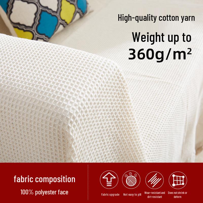 High-End Universal Sofa Slipcover: Stylish, Anti-Scratch, One-Piece Design for All Seasons