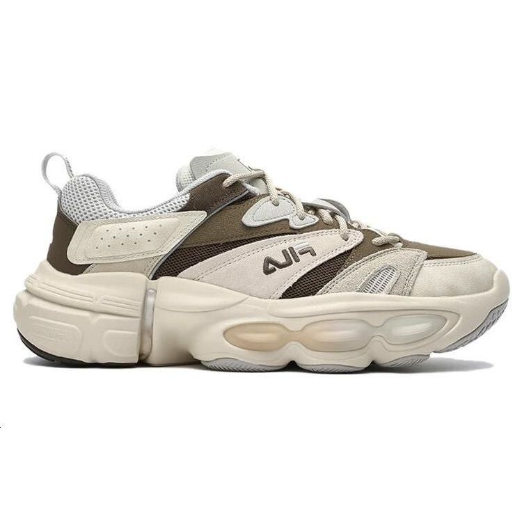 Fila ET Casual Shoes Fashion Versatile Comfortable Shock Absorbing Durable Low Top Lifestyle Men Sneaker White F12M342109FWC