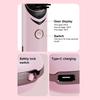 Cordless Hair Straightener Brush 3 Temp Adjustable Fast Heating Portable Travel Negative Ion Hot Brush Electric Curly Hair Styling Detangling Comb