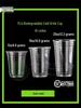 ZISIZ Fully Biodegradable PLA Clear Cup