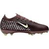 Nike Giovane. Mercurial Vapor 16 Pro "Kylian Mbappé" Tacchetti per Terreno Duro Low-Top GS Plum Eclipse/Argento Metallico Bambini Rossi HF5450-200