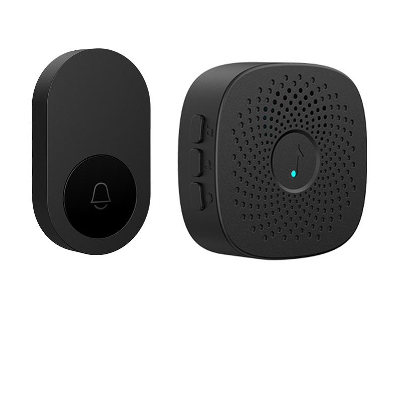 Wireless Doorbell Rain Proof Accurate Control 38 Melodies Portable USB Door Bell Ringer for Home