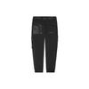Li-Ning X Jackie Chan Kung Fu Series Solid Color Cargo Joggers Men Bottoms Black AYKS103-2
