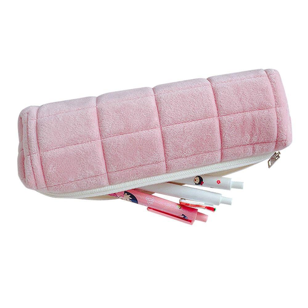 

Креативный пенал-подушка, сумка-подушка, пенал, студенческий пенал для хранения, пенал большой вместимости розовый