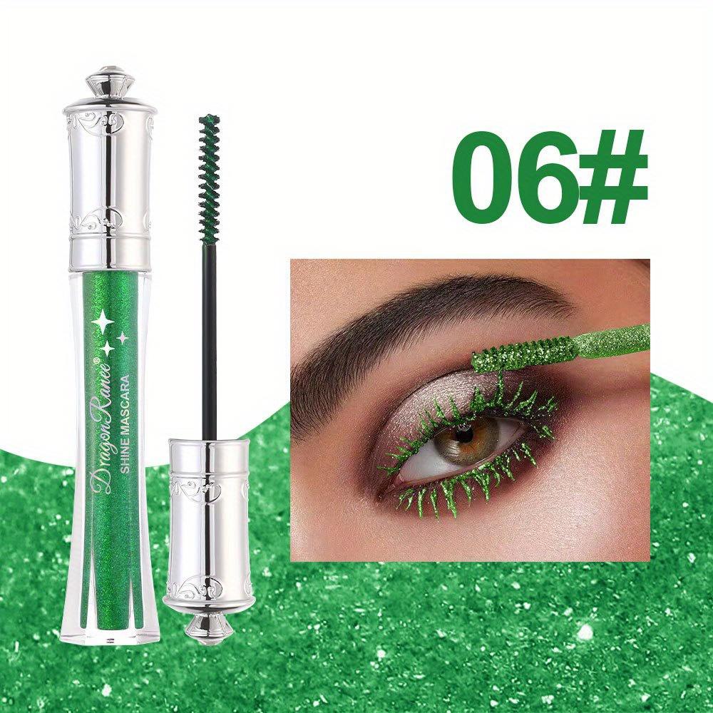 Glitter Flash Mascara Shimmering Diamond Sparkle Mascara,Waterproof,Smudge-Proof, Long Lasting Volumizing Eye Makeup