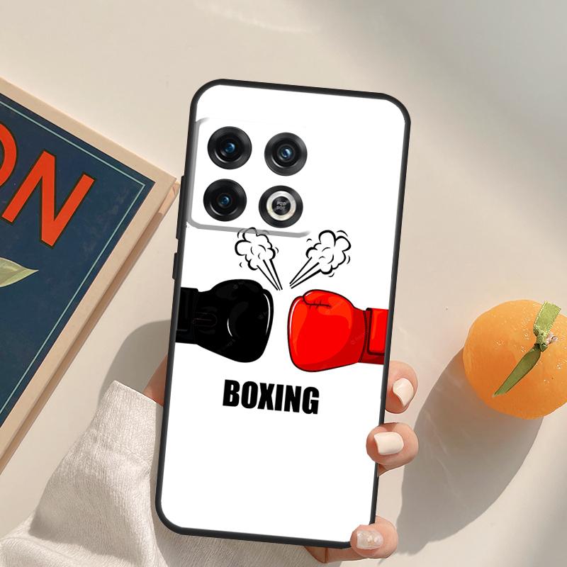 Boxing Gloves Case For OnePlus 15 13 12 11 13R 12R 10T 8T 13T OnePlus Nord 5 CE 3 2 4 Lite N20 N30 Cover