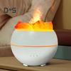 Ultrasonic Cold Mist Air Humidifier with 7 Colors Salt Lamp Fragrance Diffuser Timer Function Air Humidifier Aromatherapy Essential Oil Diffuser