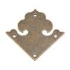 10PCS One Sided Antique Decorative Box Corner Vintage Metal Book Corner Protector  Corner Protectors