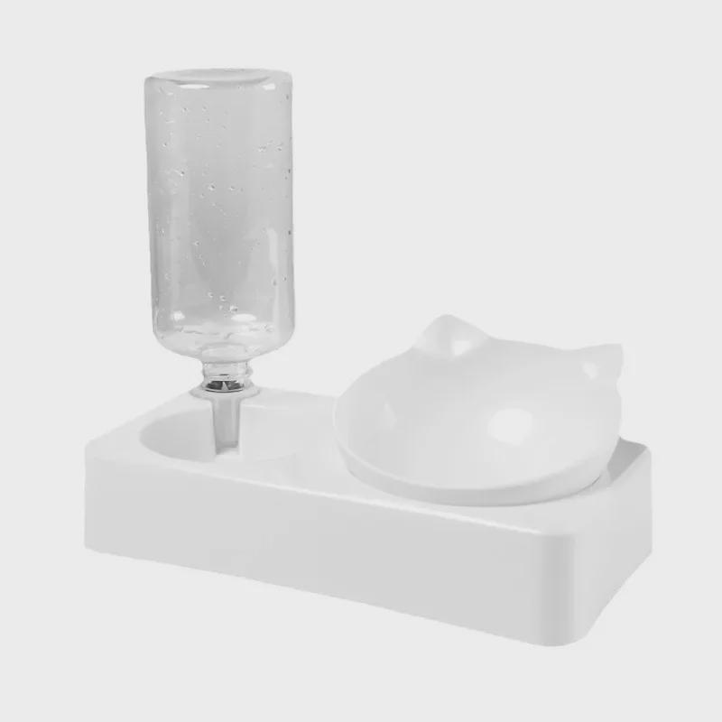 2-in-1 Automatic Pet Water Feeder & Bowl for Cats and Dogs