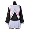 Cardcaptor Sakura Kinomoto Sakura Daidouji Tomoyo Uniform Cosplay Kostüm mit Tomoeda Grundschule Halloween Kostüm [XITONGTANG] Perücke, Kostüm,