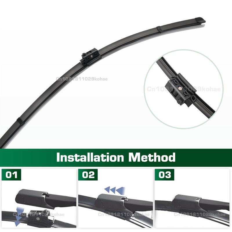 For Mercedes-Benz A-Class W177 2018-2023 2019 2020 2021 2022 LHD&RHD Front Wiper Blades Windshield Windscreen Window 24"+19"