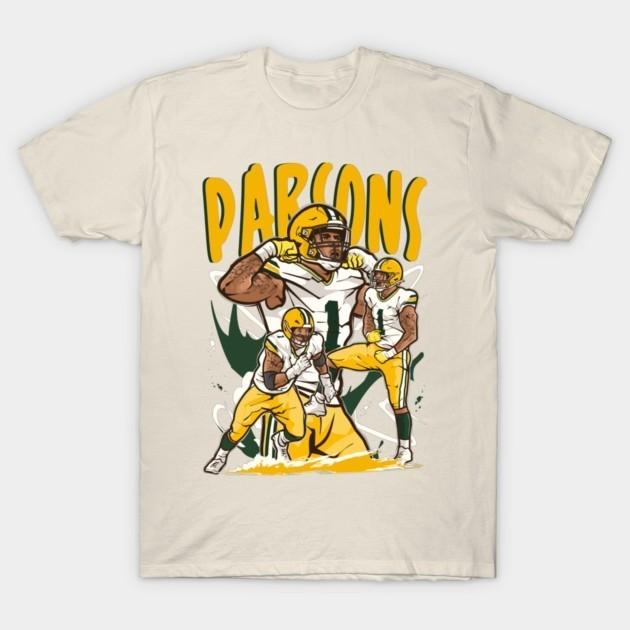 Micah Parsons Green Bay Cartoon T-Shirt Unisex T-Shirt XXXL