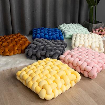 Sofa Cushion High Elasticity Decorative Bright Color Useful Spandex Hand Woven Chair Seat Home Decor