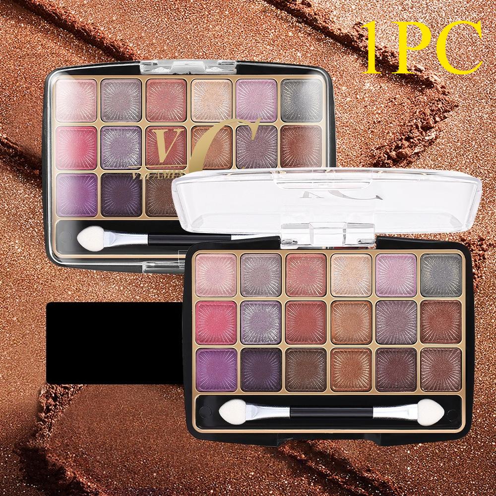 

18 цветов палитры теней для век перламутровые тени для век палитра для макияжа мерцающий набор инструментов для красоты