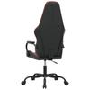 Gaming Chair Black and Red Synthetic Leather