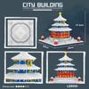 World Famous Historical Architecture Micro Diamond Block China Beijing Temple Of Heaven Mini Building Brick Nanobricks Toy Gift