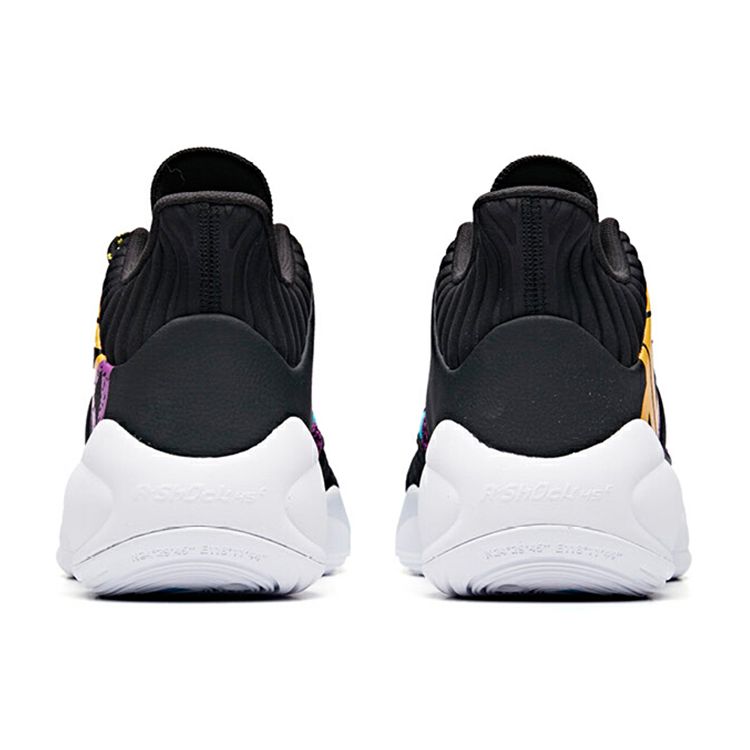 Anta Crazy Series Synthetic Leather Comfortable Versatile Shock Absorbing Non-Slip Wear-Resistant Mid-Top Basketball Shoes 11931605-1