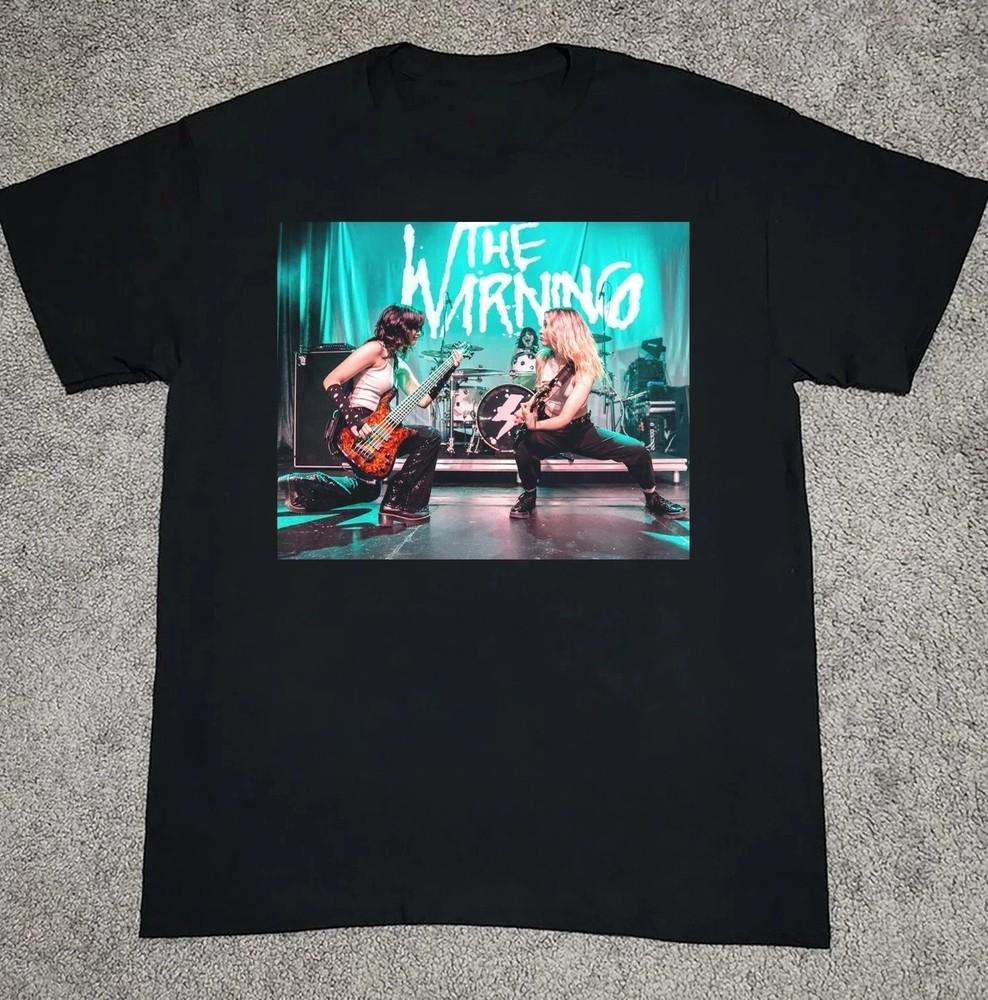 The Warning Band Concert Tour 2025 Black All Size T-Shirt Unisex T-Shirt XL
