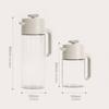 Extra Große 800/1500ml Teekanne mit Sieb und festem Borosilikatglas, auslaufsicheres Design für Eistees und Fruchtaufgüsse