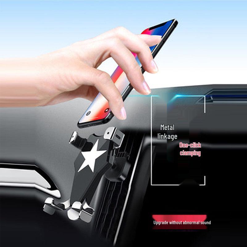 Gravity Car Phone Holder for Air Vent & Navigation
