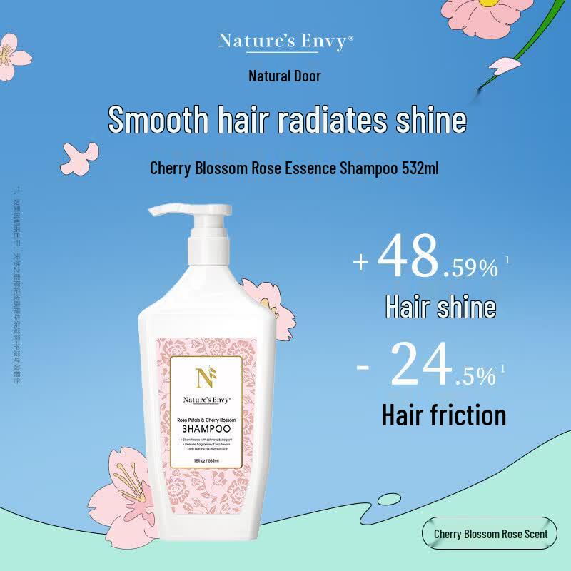 AOG Naturals Cherry Blossom Rose Essence Shampoo