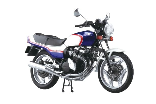 

Aoshima Bunka Kyozai Skynet Готовый мотоцикл Honda CBX400F Синий ООО. 1/12 Перламутровый/Леденцовый