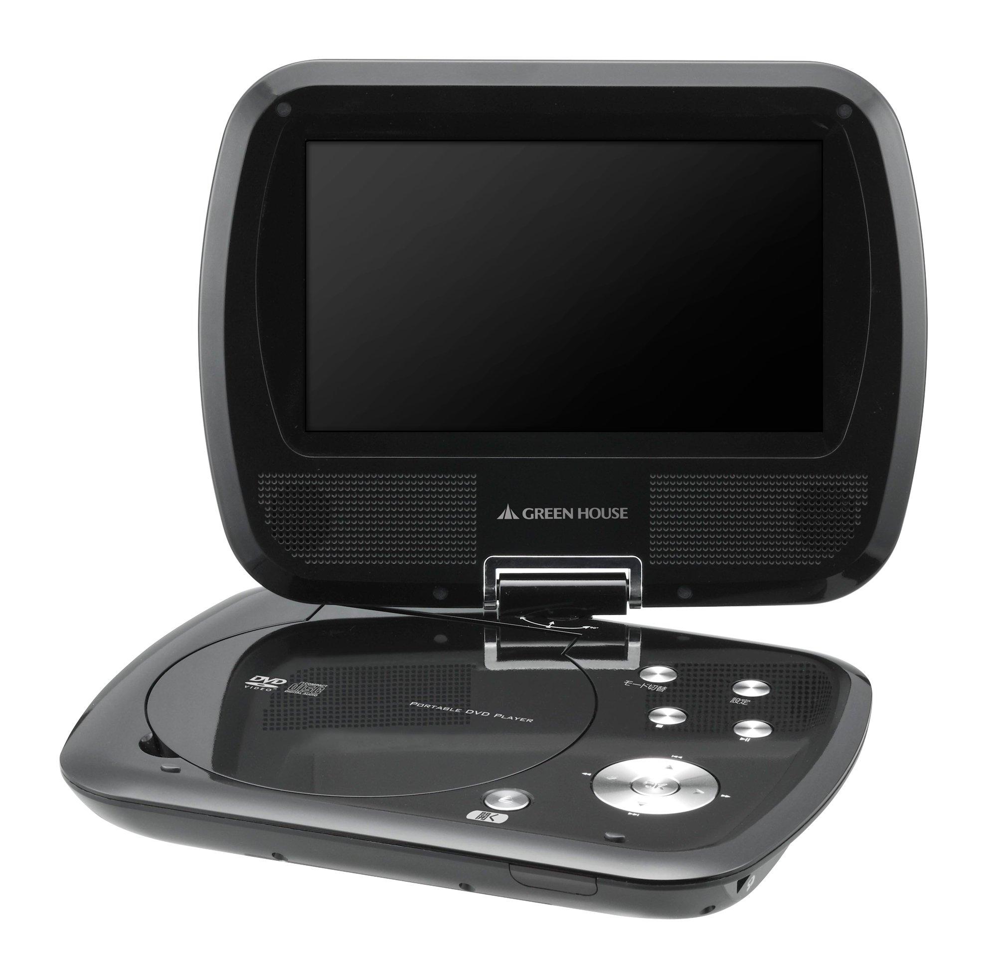 

Портативний DVD-програвач GREEN HOUSE USB GH-PDV7A-BK