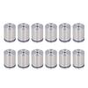 12 Pcs Advertising Nails Stainless Steel Wall Sign Standoff Screws 38x50mm for Supermarket Bedroom